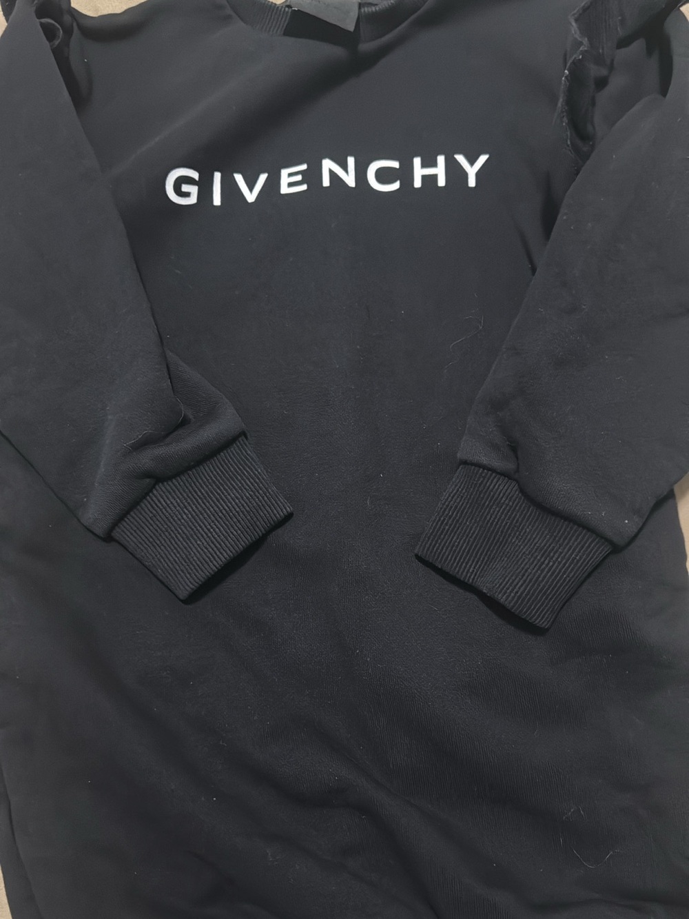 Givenchy Black Sweatshirt with White Logo